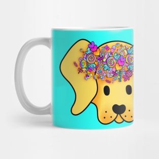 Sweet Puppy - Blue Mug